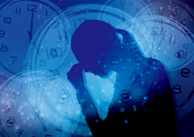 夜更かしや睡眠不足